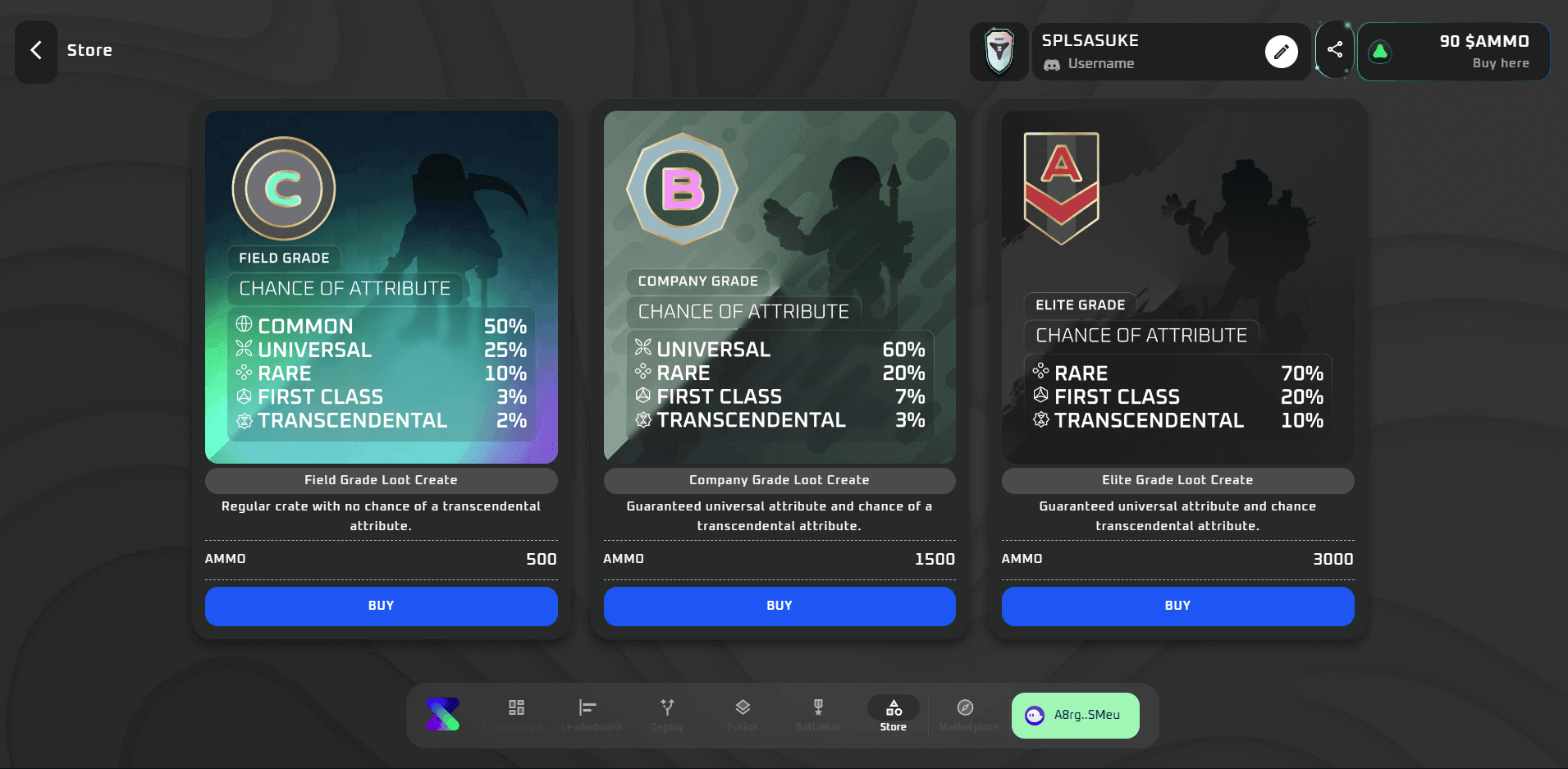 Solarmy NFT Collection Game